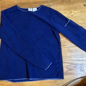 Blue long sleeve faded glory pajama shirt